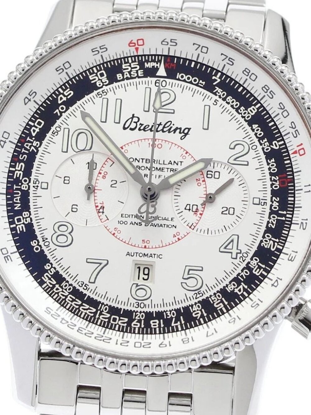 BREITLING Montbrillant 1903 Wright Brothers A35330 Automatic Men's Watch_905745